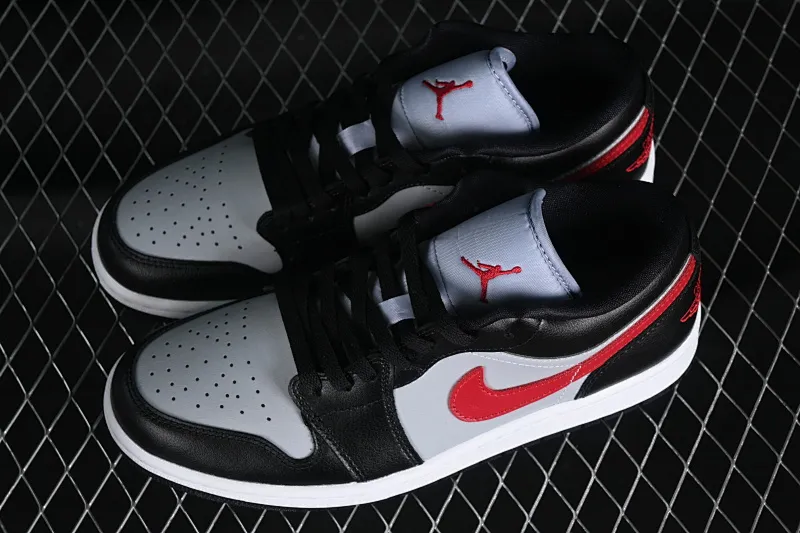 All categories Air Jordan Jordan series basketball shoes Air Jordan 1 Low G version pure original Air Jordan 1 Low AJ1 Joe 1 black gray red hook low-top cultural basketball shoes DC0774-062